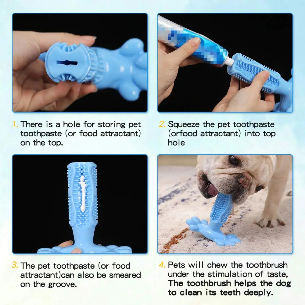 Coupon 👏 Mia's Pet Supply 🦮 Dog Toothbrush Pet Chew Toy 🦮 Dog Toothbrush 🦮 Dog Toys 🌟 -Cheap Mia's Pet Supply Store Hd7ec9fe561384b95bf21ddbe7e742e9b7