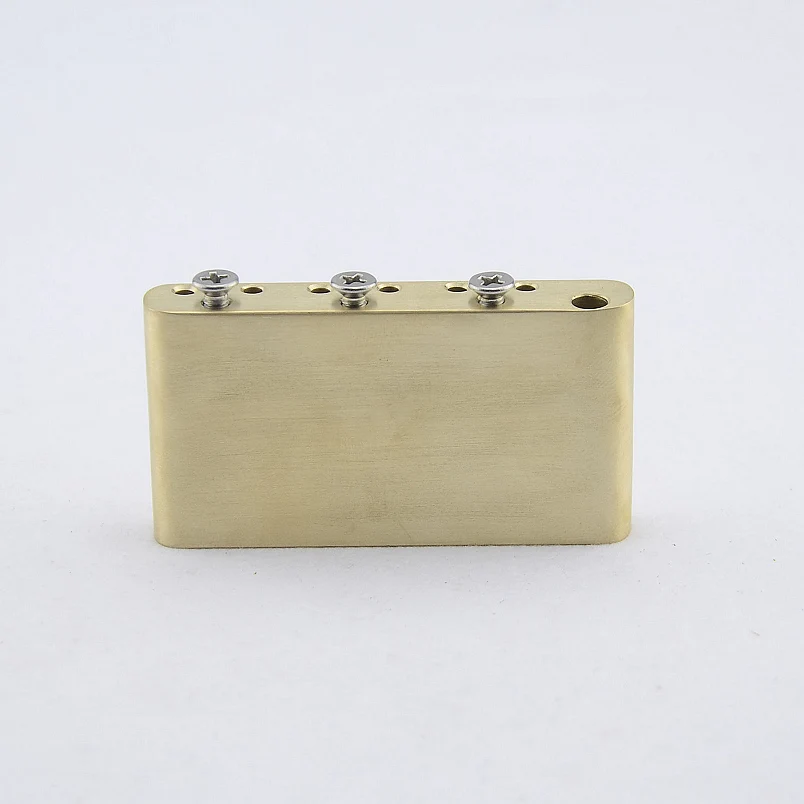 Bloco de bronze para guitarra elétrica, sistema