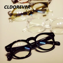 Распродажа Ретро Винтажные оптические очки круглой формы рамка прозрачные очки для компьютера мужские и женские Oculos De Grau очки от близорукости