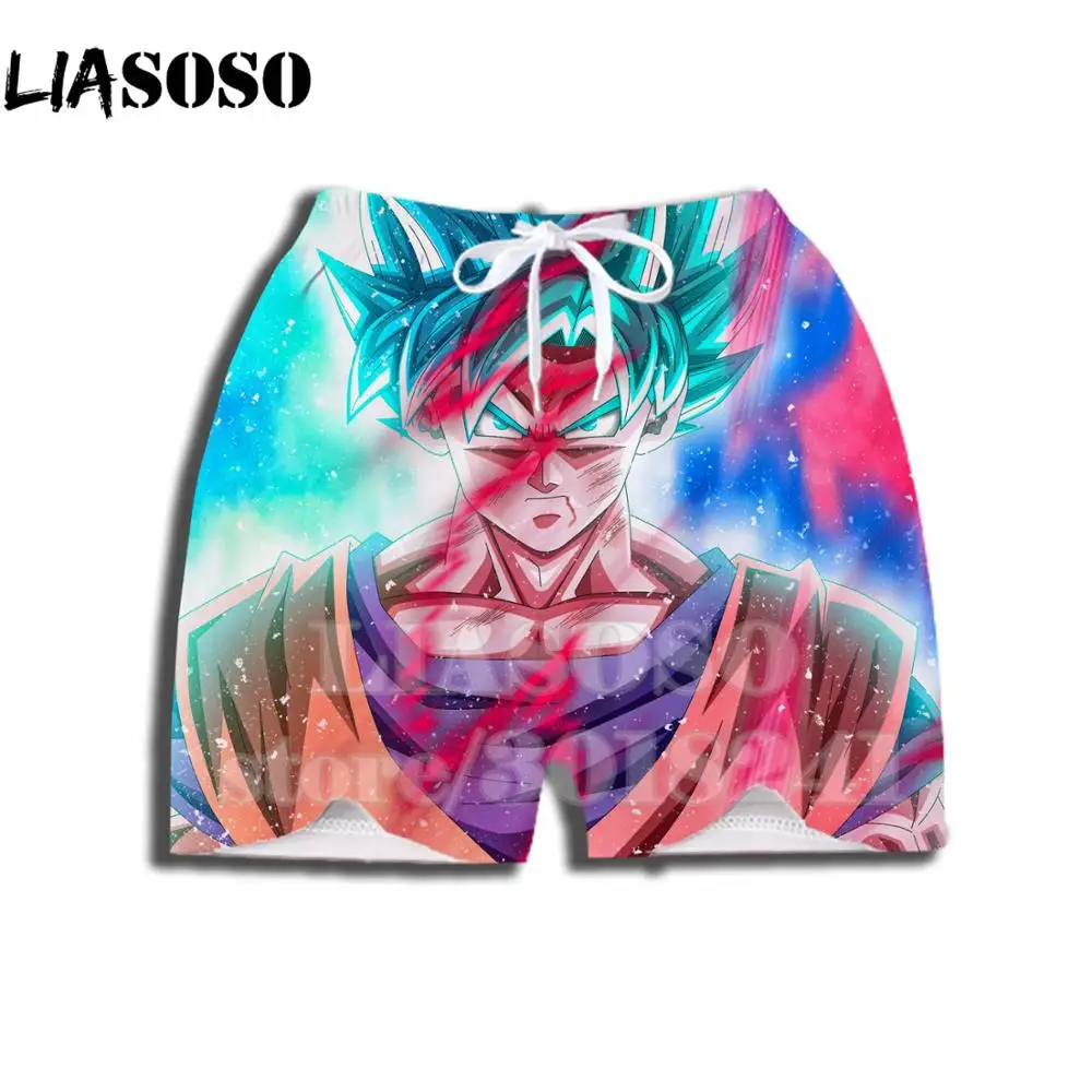 LIASOSO/Детская толстовка с Гоку для подростков и сына, футболка с 3D принтом Dragon Ball Z, детский топ, пуловер с круглым вырезом для мальчиков и девочек, толстовки для малышей, B157-28