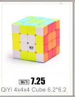 Qiyi Neo Cube 2x2 волшебный куб 2 на 2 куб 50 мм скоростная карманная наклейка Головоломка Куб профессиональные Развивающие игрушки для детей