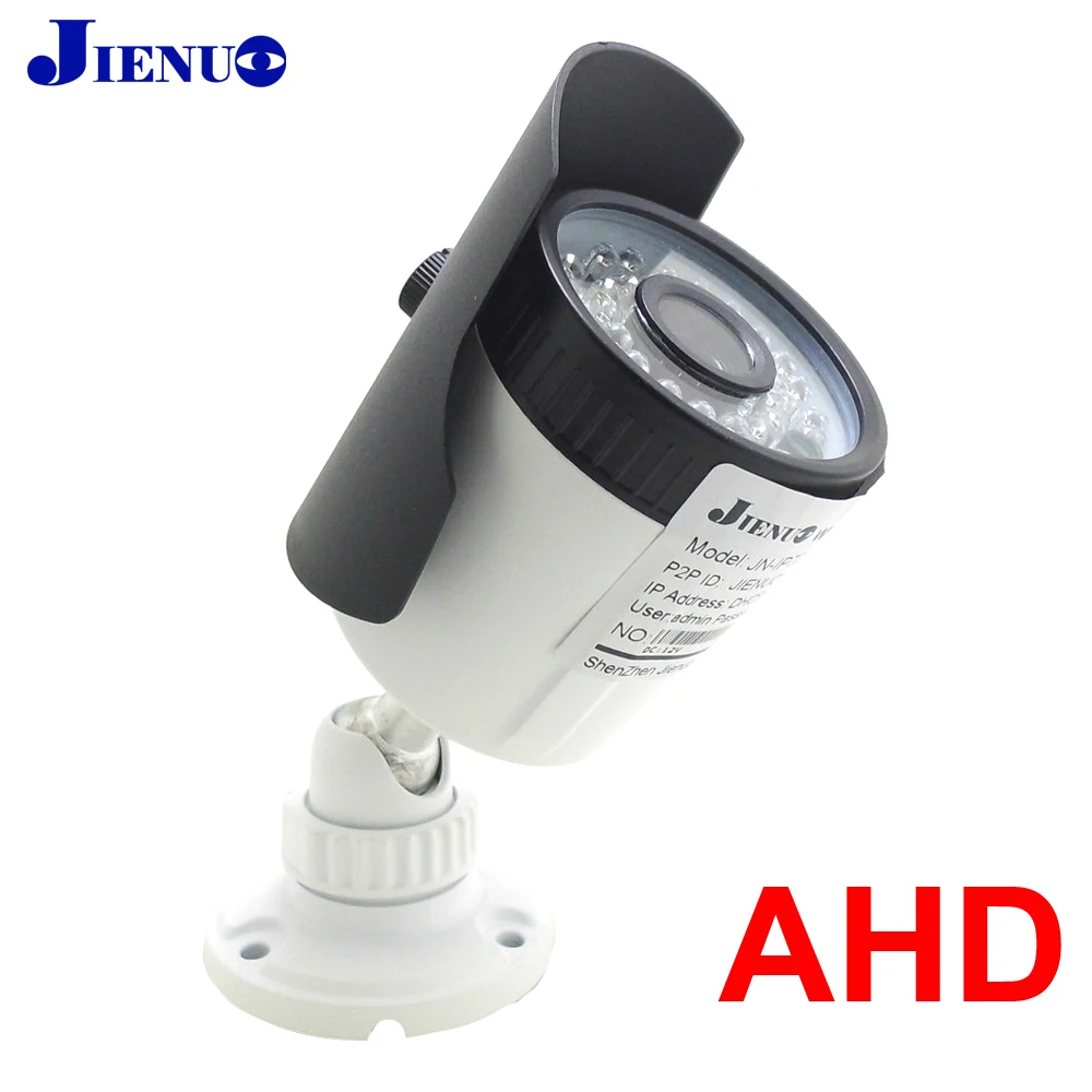 JIENUO AHD камера 5MP 720P 1080P 4MP Hd Аналоговое наблюдение Высокое разрешение 2mp инфракрасное ночное видение CCTV безопасность дома на открытом воздухе