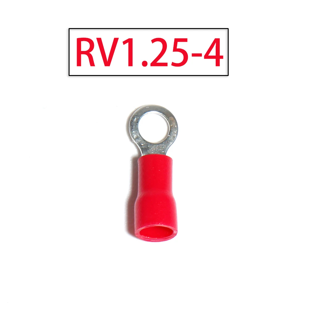 RV1.25/2/5.5 кольцевые клеммы обжимные разъемы Проводные соединитель общего давления