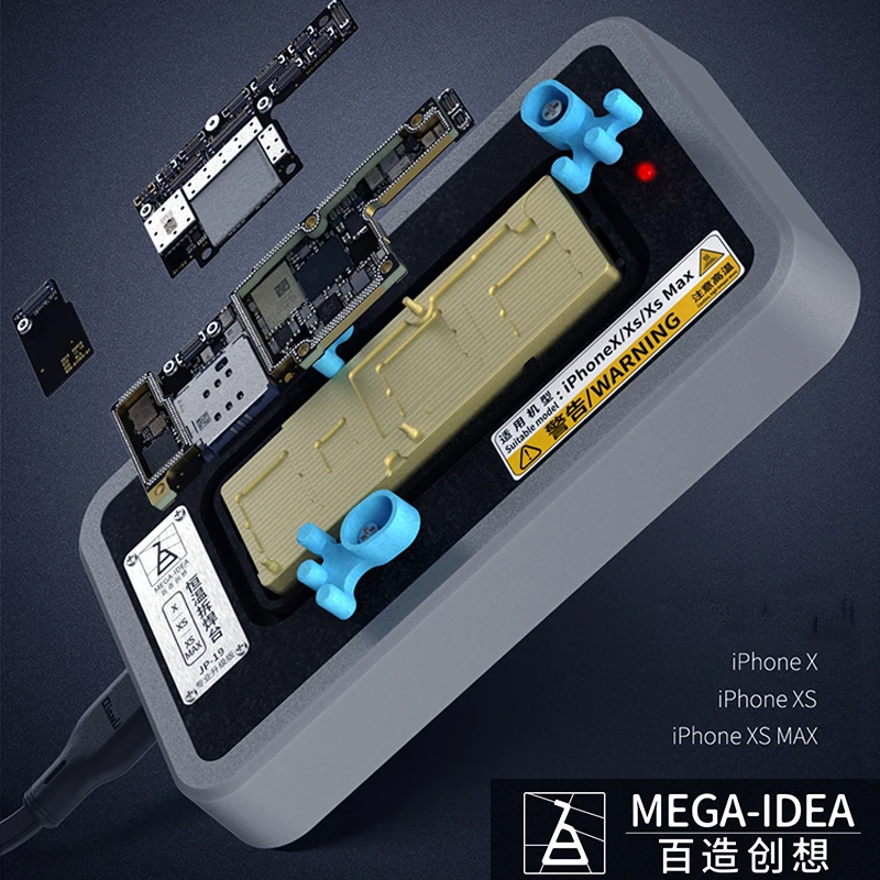 Сепаратор материнской платы Qianli Mega Idea нагревательная станция для iPhone X XS XSMAX CPU IC