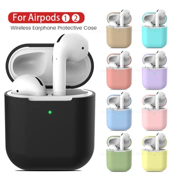 

tpu silicone soft case for airpods bluetooth wireless earphones protective cases for airpods cover for airpods2 air pods 2 case