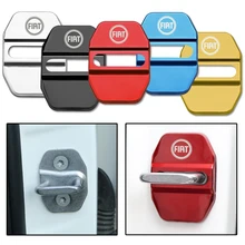 Автомобильный Стайлинг, чехлы на дверные замки, наклейка, чехол для Fiat Panda Bravo Punto Linea Croma 500 595, автомобильные аксессуары