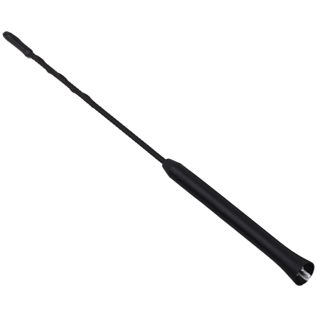 11inch Short Stubby Car Antenna AM/FM Radio Aerial Mast Screw Type Universal