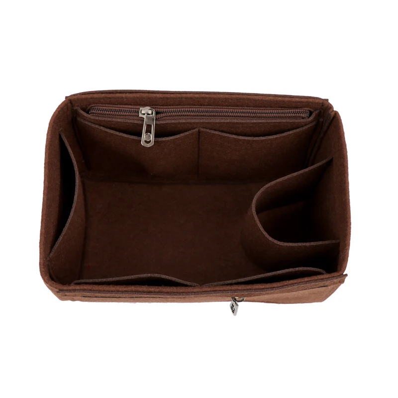 

Felt Purse Handbag Organizer Base Shaper Liner For Speedy 25 30 35 Bag Multi Pocket