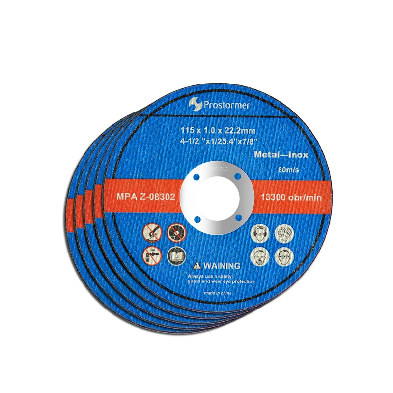 PROSTORMER 1mm/3mm 115mm/125MM Grinding Wheel Slice 5 Pieces Suitable for 20V Cordless Electric Angle Grinder