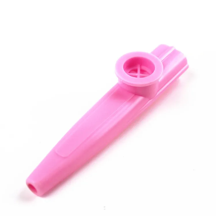 Kazoo Профессиональный счастливой атмосферой мини пластиковый казу классический музыкальный инструмент kazoo многоцветные на выбор