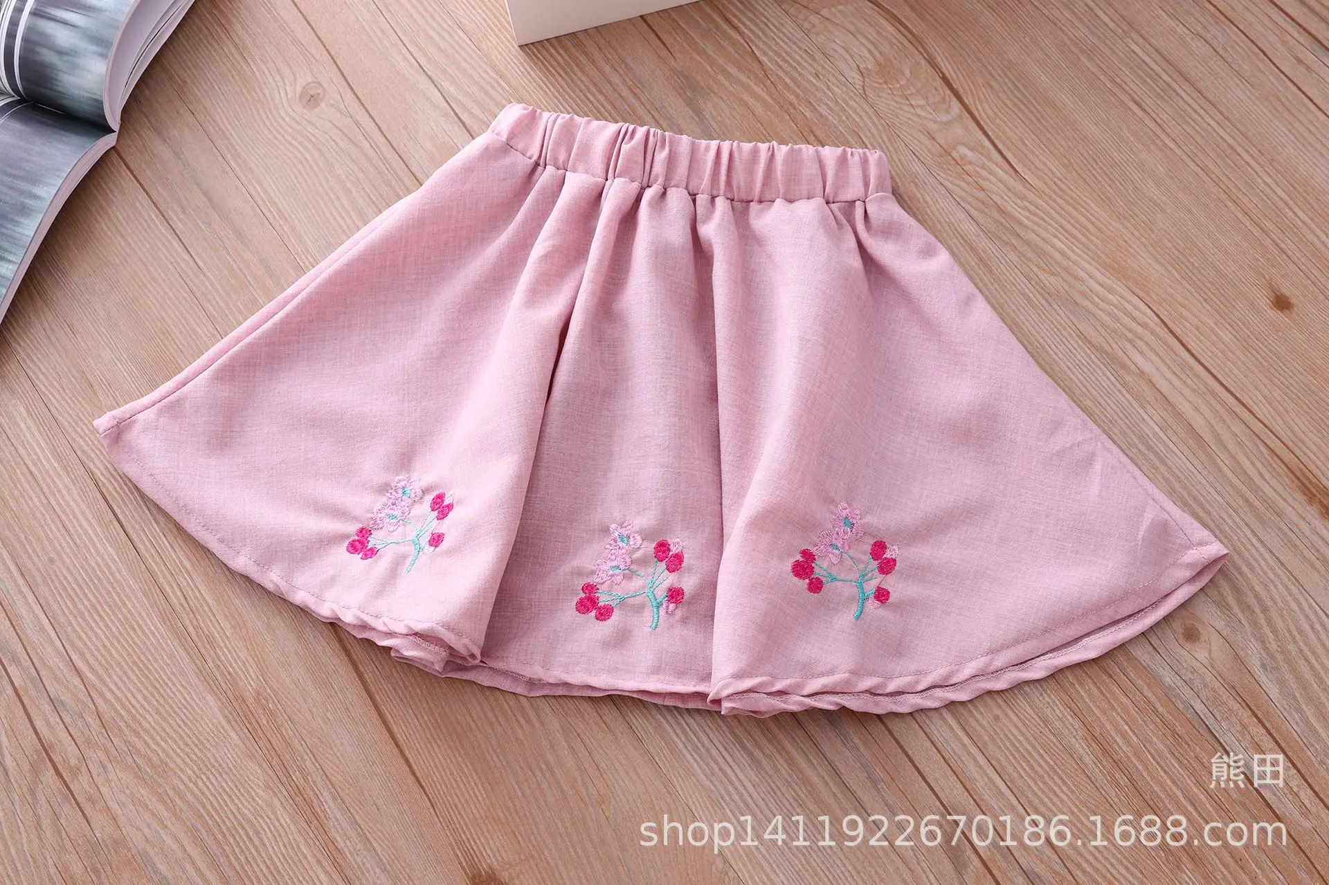 Spring Summer New Style Children Chinese Clothing Cotton Linen Short Sleeve CHILDREN'S Suit Chinese-style Handmade Frog Girls Ch