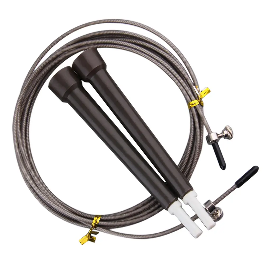 

2019 New Cable Steel Jump Skipping Jumping Rope Speed Fitness Rope Cross Fit MMA Boxing Training Equipments Sports Exerciser