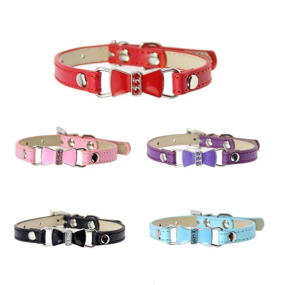 Pet Dog Collar With Tie design Adjustable Dogs Cats Collars Control Handle Training Pet Cat Dog Collar Pet Supplies Products