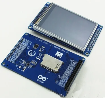 Maithoga STM32 3,2 дюймов HD TFT lcd сенсорный цветной экран модуль ILI9341 Привод IC 240*320 QVGA(штыревой разъем/гнездо - Цвет: 16Bit Female Seat