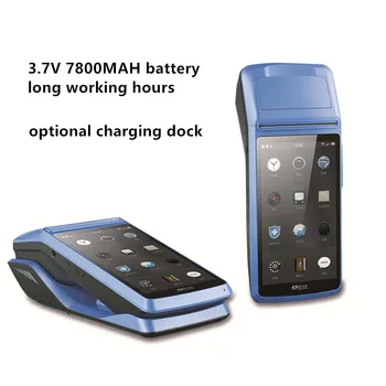 

Shenzhen Android POS terminal rugged Touch screen handheld portable 3G bluetooth 58mm receipt printer pos machine with printer