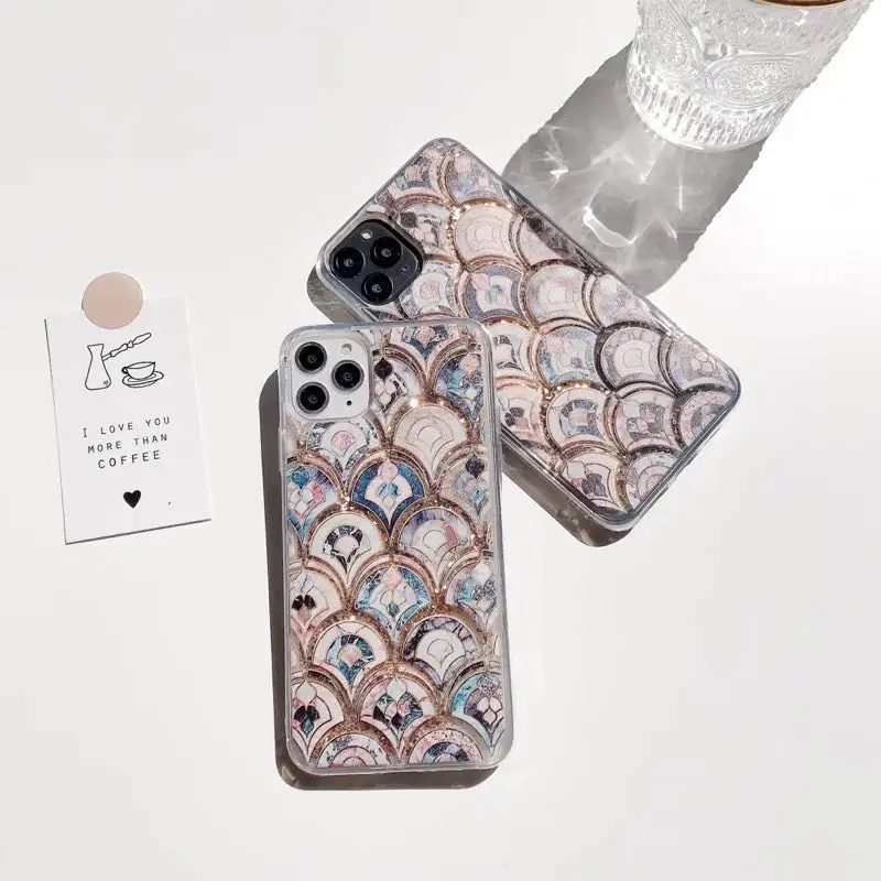 Роскошный блестящий чехол для телефона Iphone 11 11pro Max X Xs Xr 6 7 8 Plus ЗОЛОТОЙ Блестящий