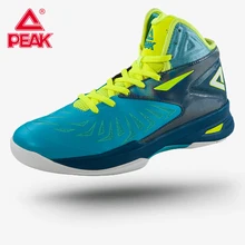 Пиковая Мужская баскетбольная обувь Soaring II FIBA с высокой защитой лодыжки, безопасные баскетбольные кроссовки, профессиональная обувь с амортизацией