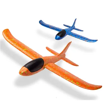 

34cm Foam Plane Throwing Glider Toy Airplane Inertial Foam Epp Flying Model Gliders Outdoor Fun Sports Planes Toy For Children