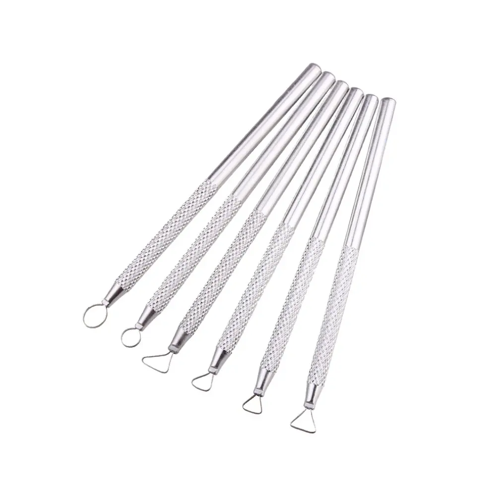 Creative Clay Tools Ceramic Tools 6 Sets Of Aluminum Rod Model Making Tools Diy Useful Crafts Making Tools