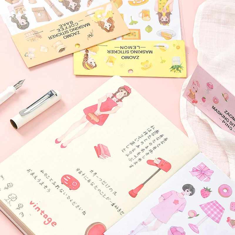 Красочная наклейка справочник сделай сам декоративная бумажная канцелярские