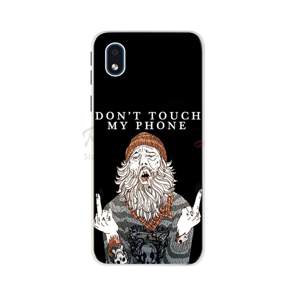 Soft Silicone TPU Bumper Case Cover for Samsung Galaxy A01 Core