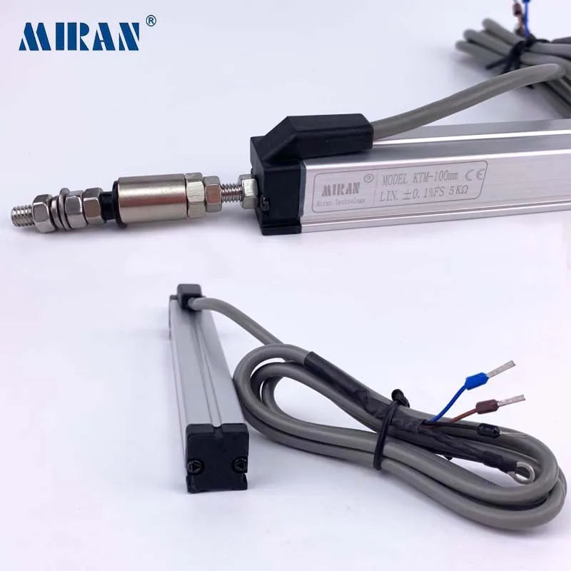 Miran Linear Displacement Transducer KTM 10mm300mm Small Size Resistive