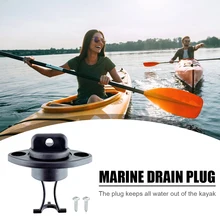 

4pcs Universal 25mm 1 ''bote Nylon Garboard drenaje Plug Transom Bung drenaje de agujero para Kayak canoa Peddle Boat Accesorios