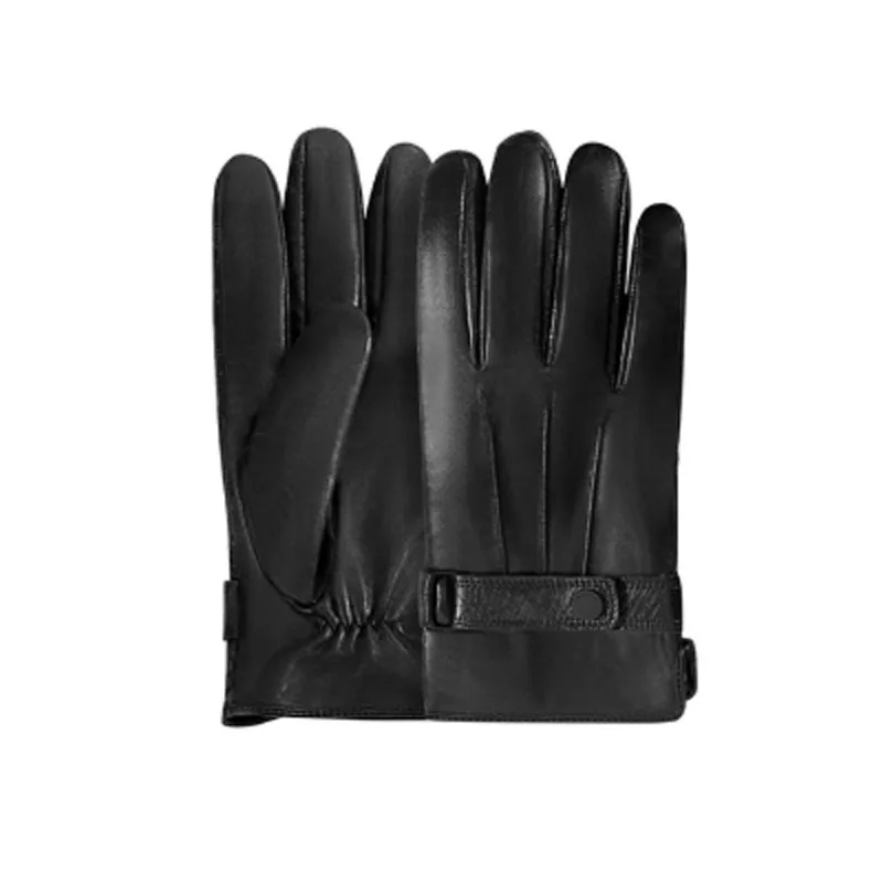 Men M Xiaomi Mijia Qimian AllTouch Сенсорный экран перчатки полный палец водонепроницаемый испанский сырой мягкой кожи теплые для женщин мужчин теплые зимние - Цвет: Men M