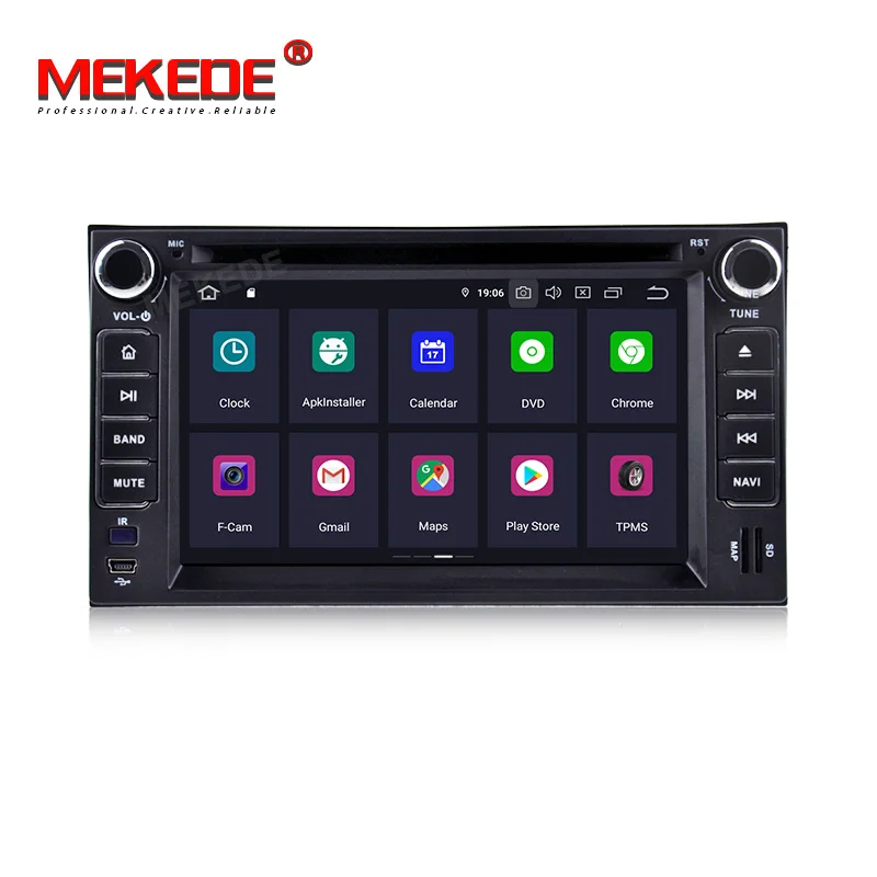 Excellent MEKEDE HD 2 din car dvd for KIA SORENTO MAGENTIS SPORTAGE MORNING CEED RIO CERATO 2005-2010 KIA universal Android 9.0 8 core 2