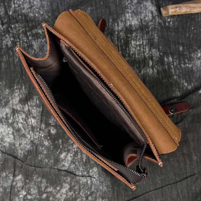 Brown genuine cowhide leather women rucksack daypack Vintage Crazy horse leather Men Backpack 33 Hd7ee207fe3ab472d85e22ed6a423e1036