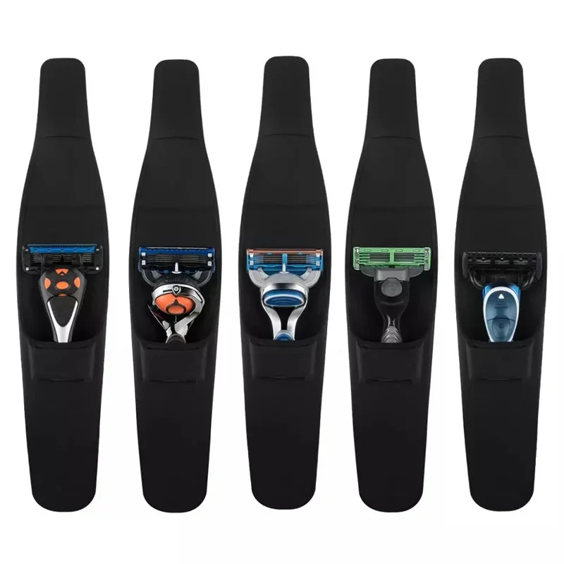 

1pcs Silicone Manual Razor Cover Portable Case Suitable For Most Razor Handle even gillettee Series