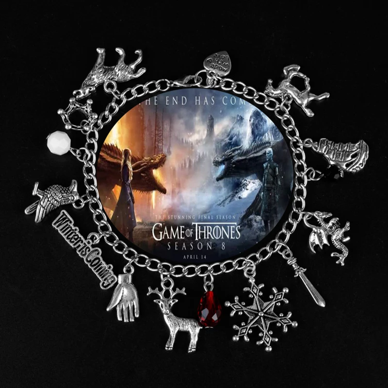 Очаровательные браслеты "Игра престолов" для женщин, браслет, модное ювелирное изделие, ручная цепочка, браслеты