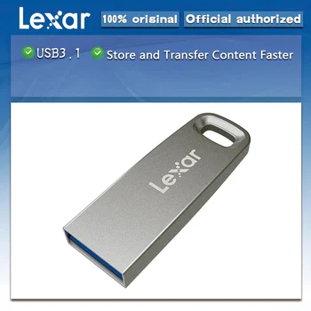 

Lexar JumpDrive M45 USB 3.1 Metal Pendrive Memory Stick U disk Flash Drive 128gb Up to 100MB/s High Speed Pen Drive