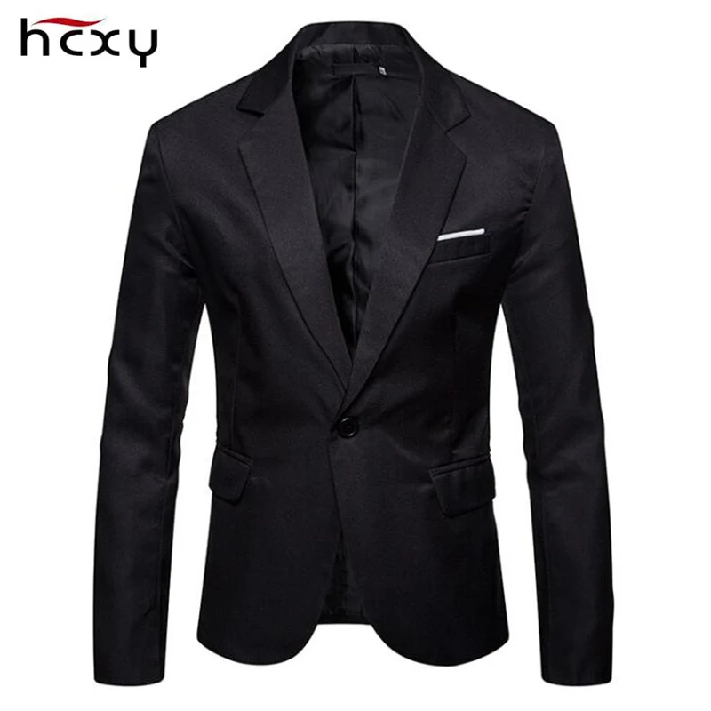 HCXY2019 мужской костюм на рабочем месте должен иметь большой размер мужской пиджак