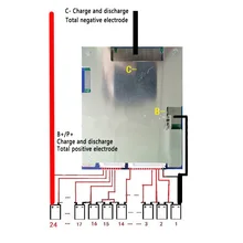 BMS 24S 50A lifepo4 18650 литий-железо-фосфат аккумулятор 72V 24S BMS защита баланса активный эквалайзер балансировочная плата