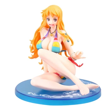 

One Piece POP Nami Anime Action Figure Model 13cm PVC Swimsuit BB Ver. Sexy Girl Statue Collection Toy Desktop Decoration