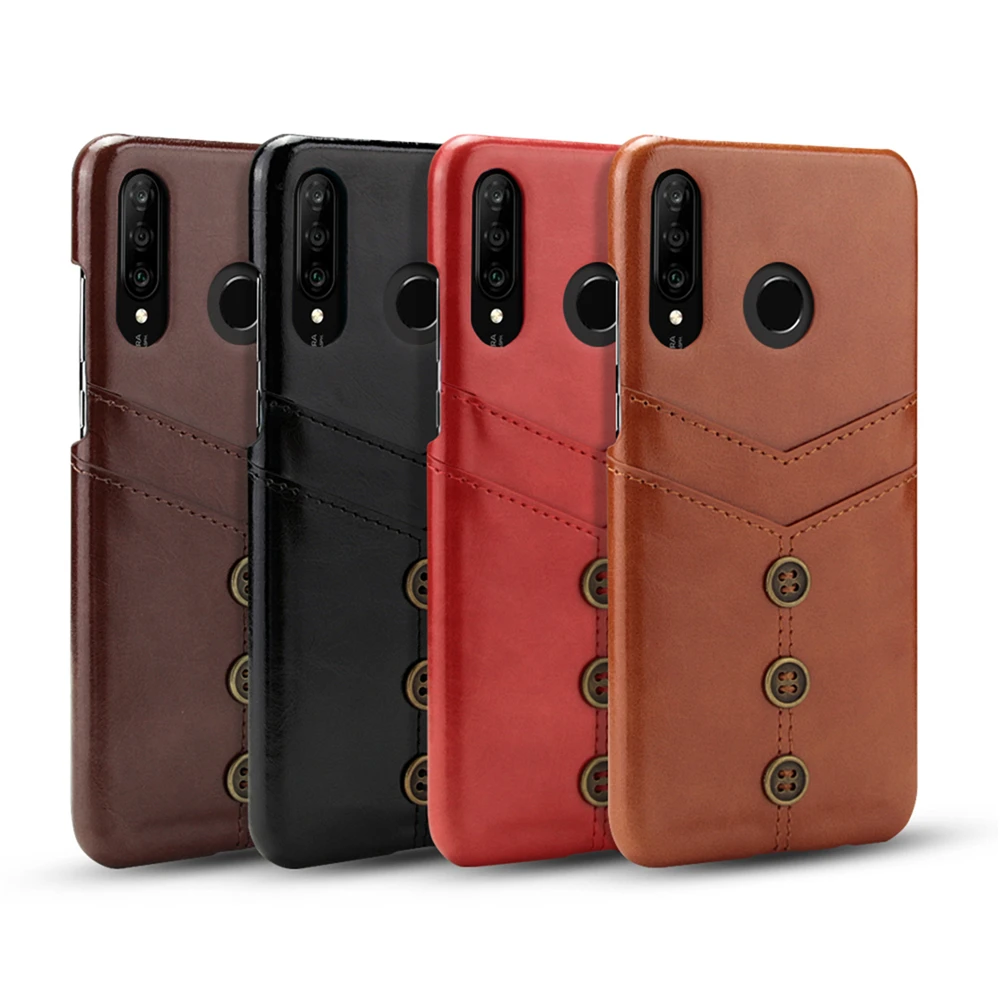 PU защитный чехол для телефона iphone XI Max XIR XS для samsung Note10/10+ 5G для huawei mate 20 P30 Pro P30Lite задняя крышка для карты