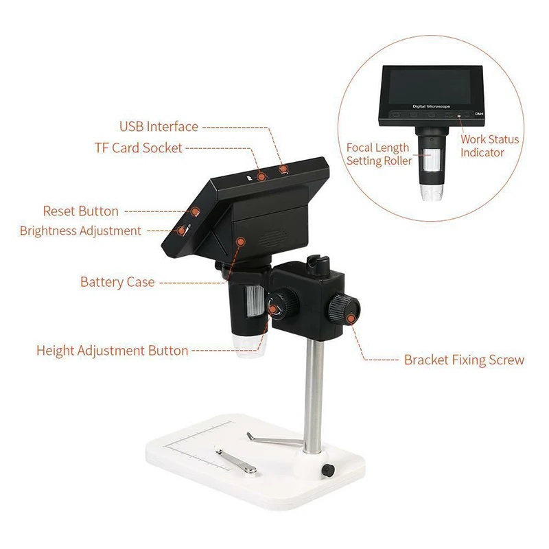 

For Circuit Board Repair Soldering Microscope USB 2.0 Cable Holder Replacement