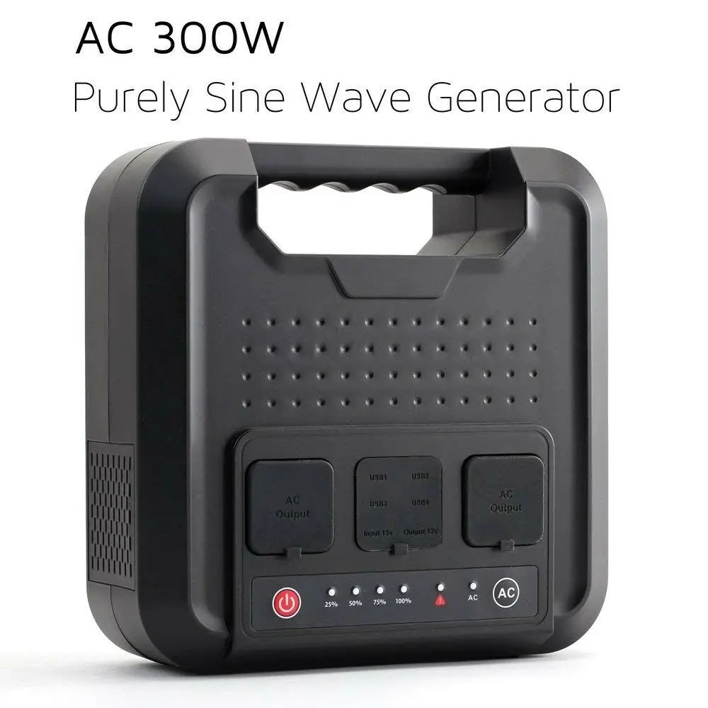 

Portable Generator 60000mAh Lithium Portable Power Station AC 110V 220V Outle 220Wh Energy Storage Power Bank