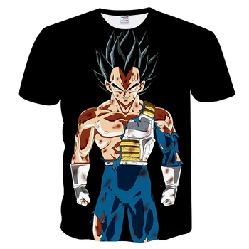 

3d boy T-shirt man Dragon Ball T Shirt Anime Goku Funny T Shirts Hip Hop 2020 Japan Harajuku Kids Clothes Vintage boys Clothing