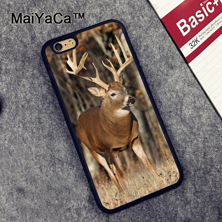 MaiYaCa потрясающий олень животное ТПУ чехол для телефона для iPhone 11 Pro Max 5S 6 6S 7 8 Plus X XR XS Max задняя крышка оболочка