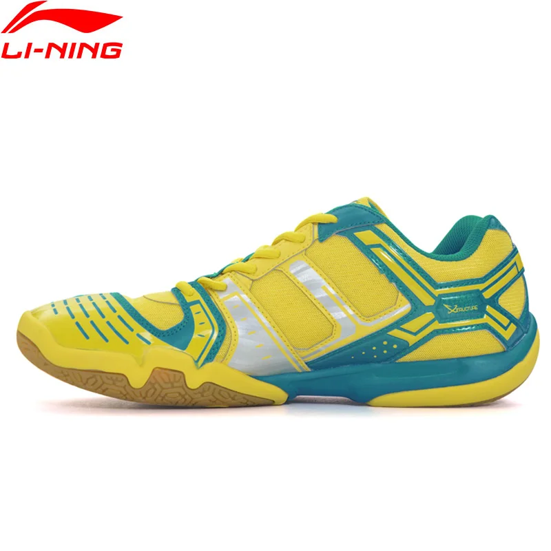 Li Ning Для мужчин Saga светильник ежедневная обувь для бадминтона Training дышащий анти скольжение кроссовки подкладка спортивная обувь AYTM085|Обувь для бадминтона| | АлиЭкспресс