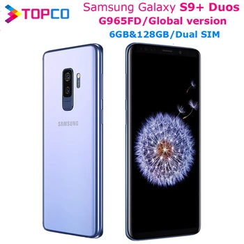 

Samsung Galaxy S9+ Duos S9 Plus G965FD Global V Dual Sim Original Mobile Phone Exynos Octa Core 6.2" Dual 12MP 6GB&128GB NFC