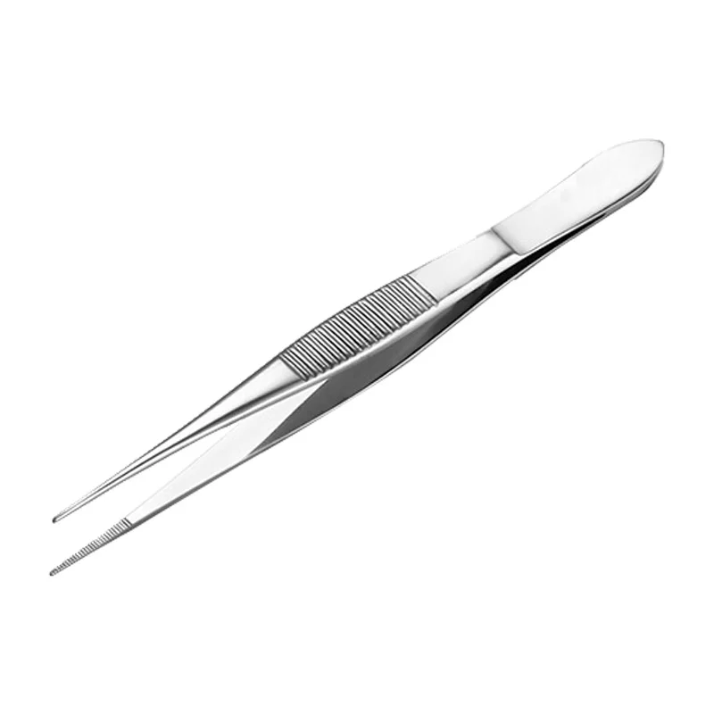 Medical Ophthalmic Tweezers Clip Tool Pointed Round Head Ophthalmic Thick Tissue Dressing Tweezers Large Small Tweezers 3