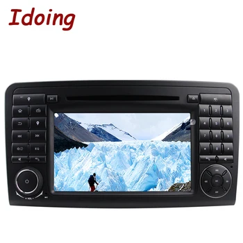 

Idoing 2Din Car DVD Multimedia Radio Player Steering Wheel For MercedesBenz W164/X164 Head Devicecar Android7.1GPS Navigation 3G