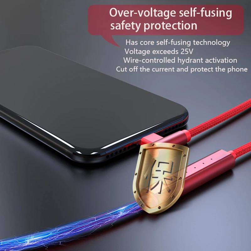Кабель 3,0 usb type-C для быстрой зарядки 3 А для Xiaomi Redmi Note 7 samsung S9 S10 кабель type-C для быстрой зарядки USB