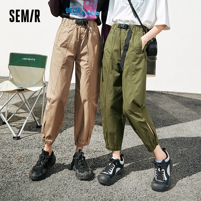 SEMIR Casual Trousers Women Loose 