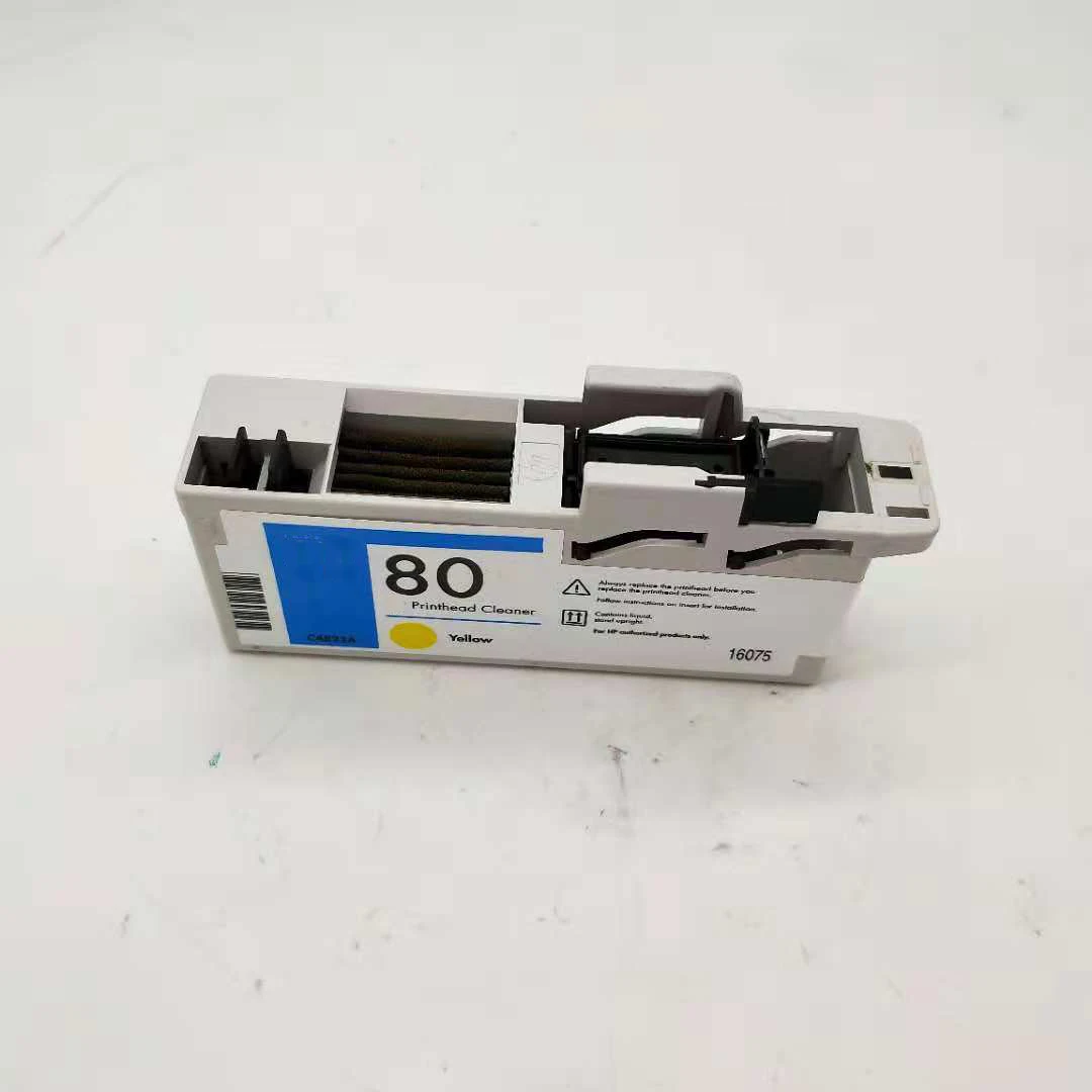 80 Желтая печатающая головка очиститель для hp designjet 1050 1055 1050c 1055c