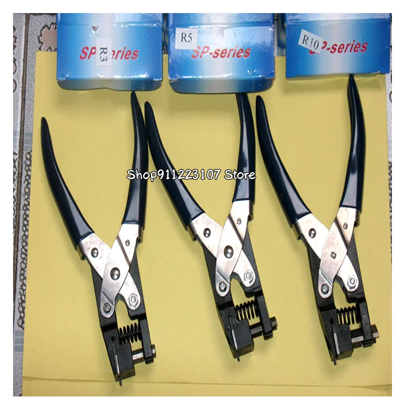 R3/R5/R10 Corner Hole Punch Corner Rounder Punch Cutter for PVC Card Tag Photo Heavy Duty Clipper 1/8", 1/5", 2/5 inch