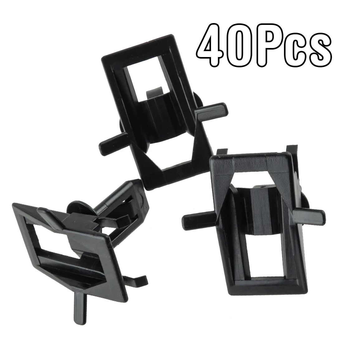 40Pcs A18398 Windshield Upper Garnish Moulding Headliner Pillar Clip